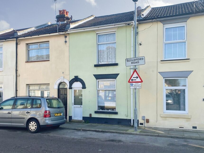 Main image of 4 bedroom Mid Terrace House to rent, Guildford Road, Portsmouth, Hampshire, PO1